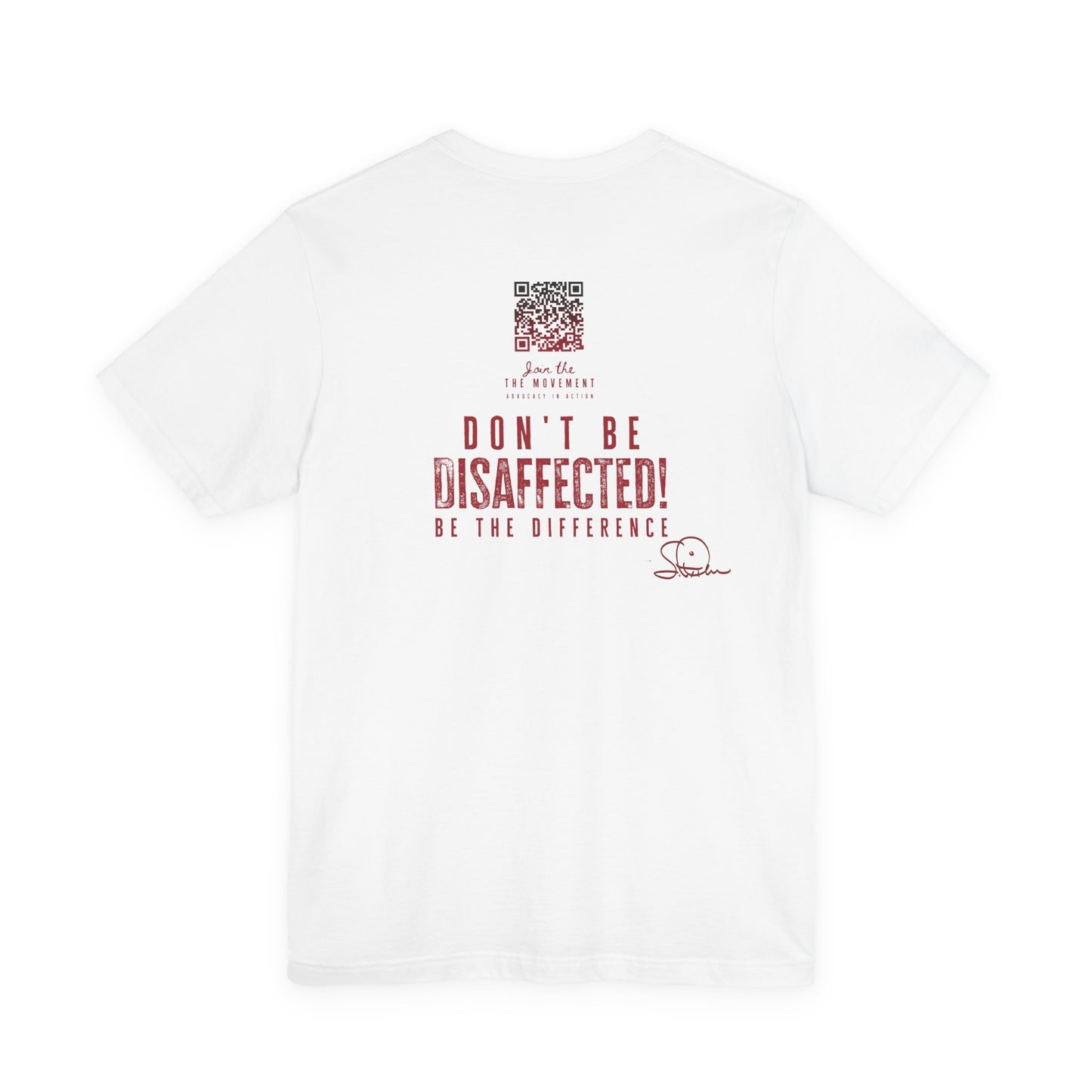 Advocate in Action: Make Election Day a Holiday Tee (Red on White)