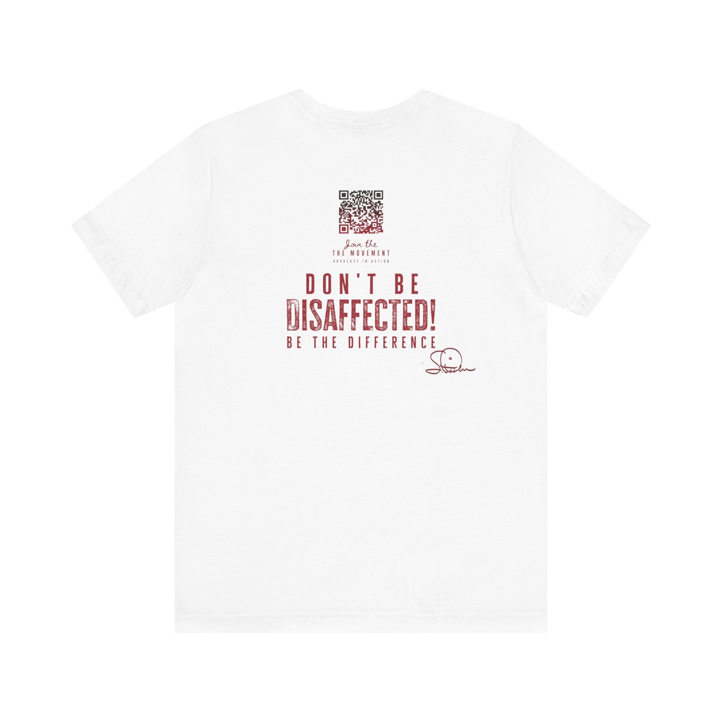 Advocate in Action: Make Election Day a Holiday Tee (Red on White)
