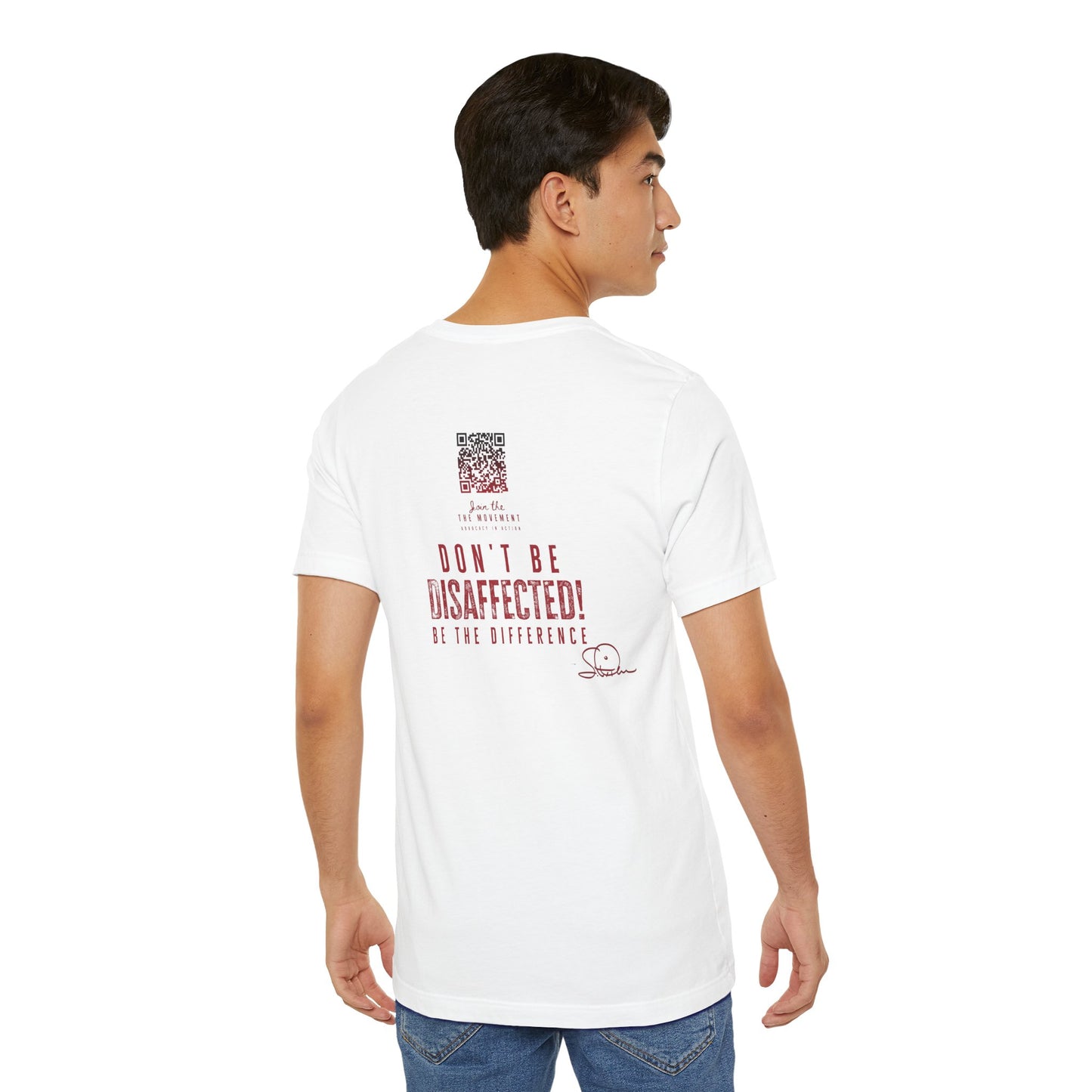 Advocate in Action: Make Election Day a Holiday Tee (Red on White)