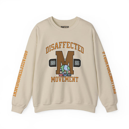 Disaffected Movement 2025 Sweatshirt - Be the Difference (tan) | #DisaffectedMovement Edition